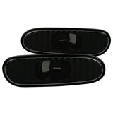 Coolstuffguru Compatible with Toyota Celica MR2 Spyder Black/Smoke Side Marker Bumper Signal Lights Pair