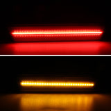 Coolstuffguru Compatible with Dodge Challenger Front & Rear Smoke Lens Laser Style SMD LED Side Marker Lights