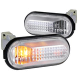 Coolstuffguru Compatible with Honda Civic Dome Clear Fender Side Marker Lights