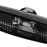 Coolstuffguru Compatible with Mazda 6 Mazda6 Smoke Lens Tinted Front Bumper Lamps Side Marker Lights Pair