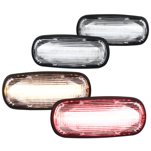 Coolstuffguru Clear Lens 4PC LED Side Marker Lights Compatible with Dodge Ram 2500 3500 Dually 2003-2009 L+R Pair Assembly