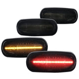 Coolstuffguru Smoke Lens 4PC LED Side Marker Lights Compatible with Dodge Ram Dually 2003-2009 L+R Pair Assembly