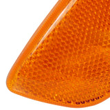 Coolstuffguru Compatible with Jeep Wrangler Bumper Side Marker Lights Signals Amber