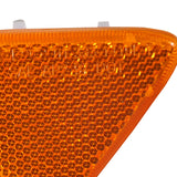 Coolstuffguru Compatible with Jeep Wrangler Bumper Side Marker Lights Signals Amber