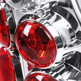 Coolstuffguru Compatible with Toyota 4Runner Chrome Clear Altezza Tail Lights