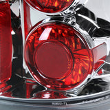 Coolstuffguru Compatible with Toyota 4Runner Chrome Clear Altezza Tail Lights