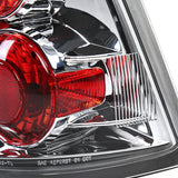 Coolstuffguru Compatible with Toyota 4Runner Chrome Clear Altezza Tail Lights