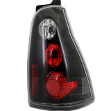 Coolstuffguru Compatible with Toyota 4Runner 4-Runner Black Tail Lights