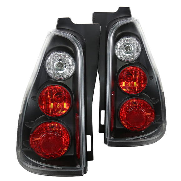 Coolstuffguru Compatible with Toyota 4Runner 4-Runner Black Tail Lights