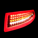 Coolstuffguru Compatible with Porsche 991/997 Carrera Targa GT3 GT2 Turbo Red LED Tail Lights