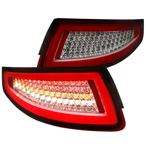 Coolstuffguru Compatible with Porsche 991/997 Carrera Targa GT3 GT2 Turbo Red LED Tail Lights