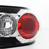 Coolstuffguru Compatible with Honda Accord Ex Lx Dx Hybrid 4Dr Sedan Black Tail Lights