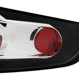 Coolstuffguru Compatible with Honda Accord Ex Lx Dx Hybrid 4Dr Sedan Black Tail Lights