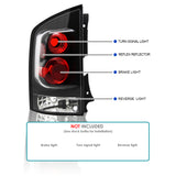 Coolstuffguru Compatible with Nissan Armada Se Le Sport Utility Black Altezza Tail Lights