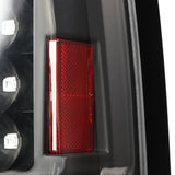 Coolstuffguru Black LED Brake Tail Lights w/ Signal Lamps Compatible with Nissan Armada 2005-2015 L+R Pair Taillight Assembly