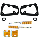 Coolstuffguru Compatible with Mercedes Benz W164 ML-Class Full LED Red/Smoke Rear Tail Lights Brake Lamps Pair