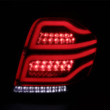 Coolstuffguru Compatible with Mercedes Benz W164 ML-Class Full LED Red/Smoke Rear Tail Lights Brake Lamps Pair