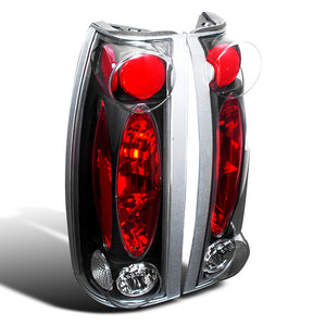 Coolstuffguru Compatible with Gmc/Chevy C/K 1500 2500 3500 Pickup Black Altezza Tail Lights