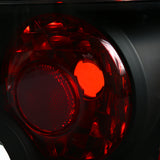 Coolstuffguru Compatible with Dodge Caliber Euro Altezza Black Tail Lights Pair