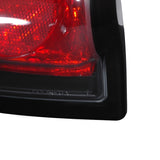 Coolstuffguru Compatible with Chevy Cavalier Black Clear Rear Tail Brake Stop Lights Pair