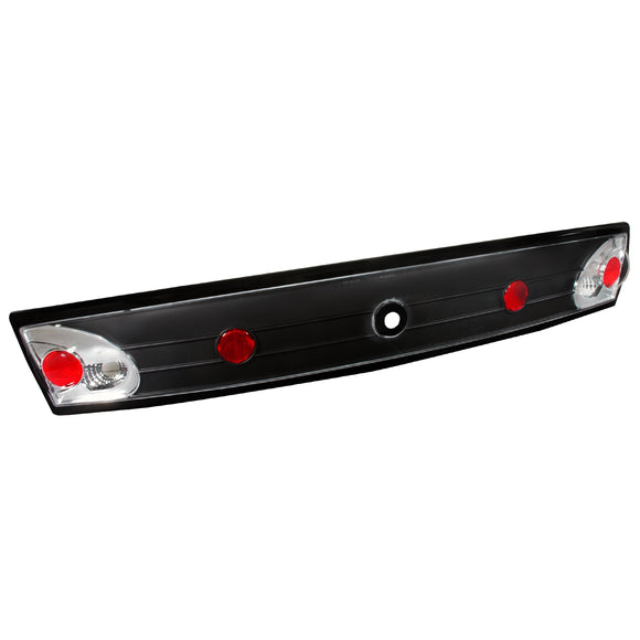 Coolstuffguru Compatible with Chevy Cavalier Black Rear Tail Trunk Light Center Lamp