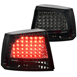 Coolstuffguru Compatible with Dodge Charger R/T Se Srt8 Sxt Smoked Led Tail Lights