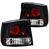 Coolstuffguru Compatible with Dodge Charger R/T Se Srt8 Sxt Black Altezza Tail Lights