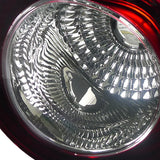 Coolstuffguru Compatible with Chevy Cobalt 2Dr Coupe Red/Clear Led Tail Lights 4Pc