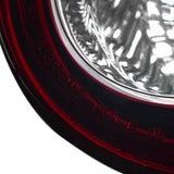 Coolstuffguru Compatible with Chevy Cobalt 2Dr Coupe Red/Clear Led Tail Lights 4Pc