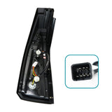 Coolstuffguru Compatible with Cadillac CTS Chrome Clear LED Bar Tail Lights Brake Lamps Left+Right