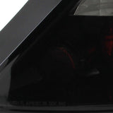 Coolstuffguru Compatible with Honda Civic 2Dr Coupe Glossy Black Smoked ALtezza Tail Brake Lights