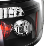 Coolstuffguru Compatible with Honda Civic 2Dr 2D Tail Lights JDM Black Pair