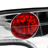 Coolstuffguru Compatible with Honda Civic 4Dr Sedan Chrome Dx Ex Lx Tail Lights 4Pc