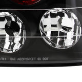 Coolstuffguru Compatible with Honda Civic 4Dr Sedan Dx Ex Lx Altezza Black Tail Trunk Lights 4pc