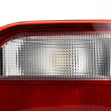 Coolstuffguru Compatible with Honda Civic 3Dr Chrome Halo LED Projector Headlights+Red/Clear Tail Lights