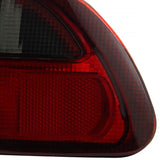 Coolstuffguru Compatible with Honda Civic 2Dr 4Dr 4Pc Trunk Smoked Tail Lights Stop Brake Lamps