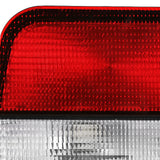 Coolstuffguru Compatible with Honda Civic Coupe Crystal Chrome Headlights+Red/Clear Rear Tail Lights