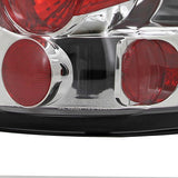 Coolstuffguru Compatible with Gmc Yukon Denali/ Chevy Tahoe Suburban Ls Tail Lights Chrome