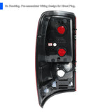 Coolstuffguru Compatible with Gmc Yukon Denali/ Chevy Tahoe Red Tail Lights