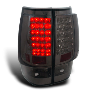 Coolstuffguru Compatible with Gmc Yukon xl/ Chevy Tahoe Suburban Smoked Led Tail Lights