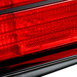 Coolstuffguru Compatible with Bmw E36 3 Series 2 Door 318I 325I 328I M3 Red Smoked Tail Lights Lamps Pair