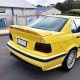 Coolstuffguru Compatible with Bmw E36 3-Series 4Dr Euro Red Smoke Tail Lights