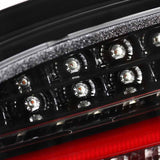 Coolstuffguru Compatible with BMW E60 5-Series Sedan Pearl Black Neon LED Bar Tail Brake Lights Pair