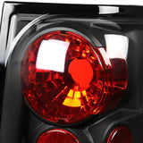 Coolstuffguru Compatible with Ford Expedition Black Headlights Headlamps+Brake Lamps Tail Lights Left+Righ