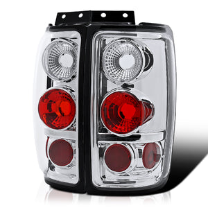 Coolstuffguru Compatible with Ford Expedition Xlt Sport Utility Chrome Tail Lights