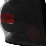 Coolstuffguru Black Housing Clear Lens Tail Lights Compatible with Ford Explorer 2002-2005 L+R Pair Taillight Assembly