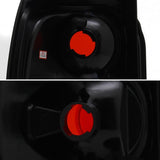 Coolstuffguru Black Housing Clear Lens Tail Lights Compatible with Ford Explorer 1998-2001 L+R Pair Taillight Assembly