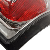 Coolstuffguru Compatible with Ford F150 Style Side Chrome Clear Altezza Tail Lights Lamps Pair