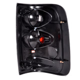 Coolstuffguru Compatible with Ford F150 Smoke Tint Chrome Altezza Tail Lights