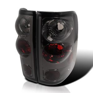 Coolstuffguru Compatible with Ford F150 Smoke Tint Chrome Altezza Tail Lights